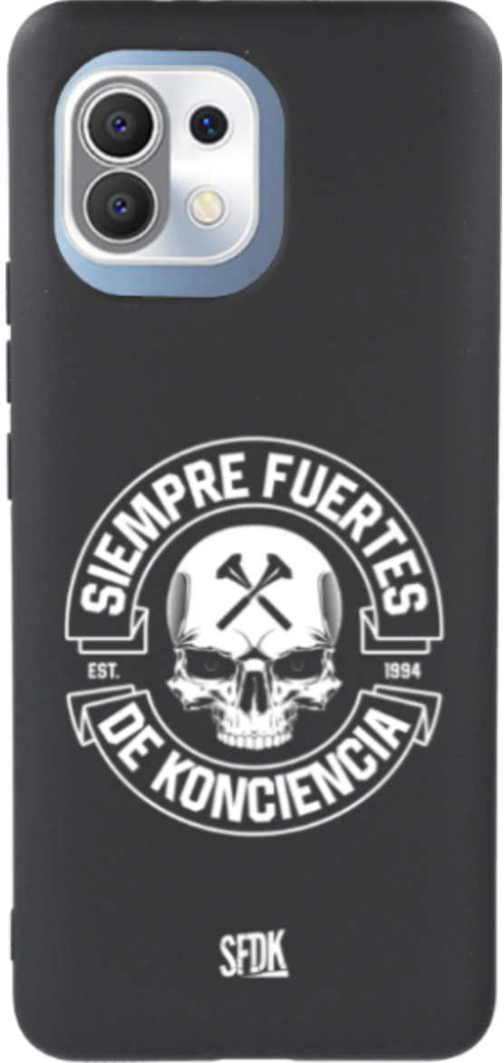 SFDK SKULL carcasa negra ultra suave XIAOMI