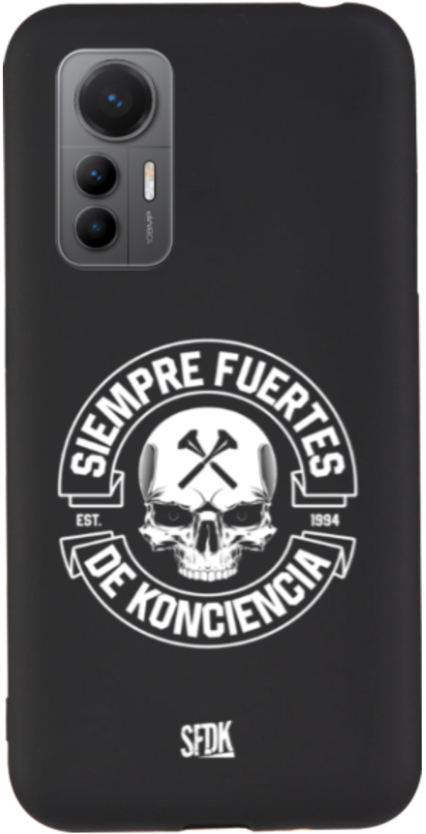 SFDK SKULL carcasa negra ultra suave XIAOMI