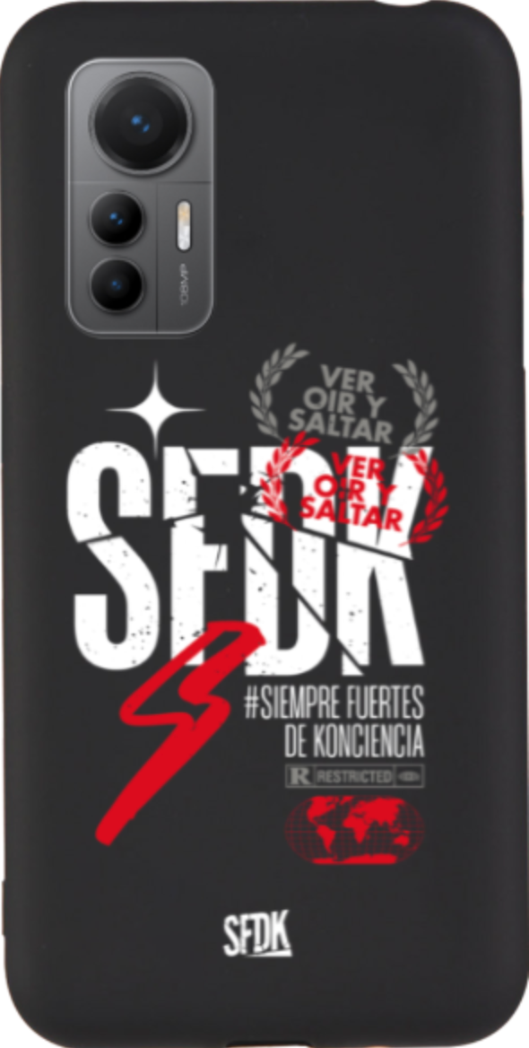 SFDK VOS carcasa negra ultra suave XIAOMI
