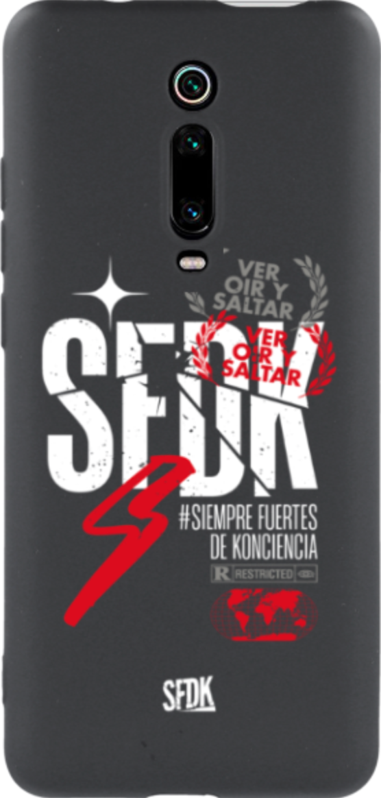 SFDK VOS carcasa negra ultra suave XIAOMI