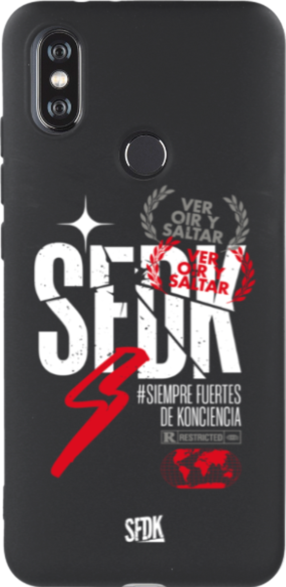 SFDK VOS carcasa negra ultra suave XIAOMI