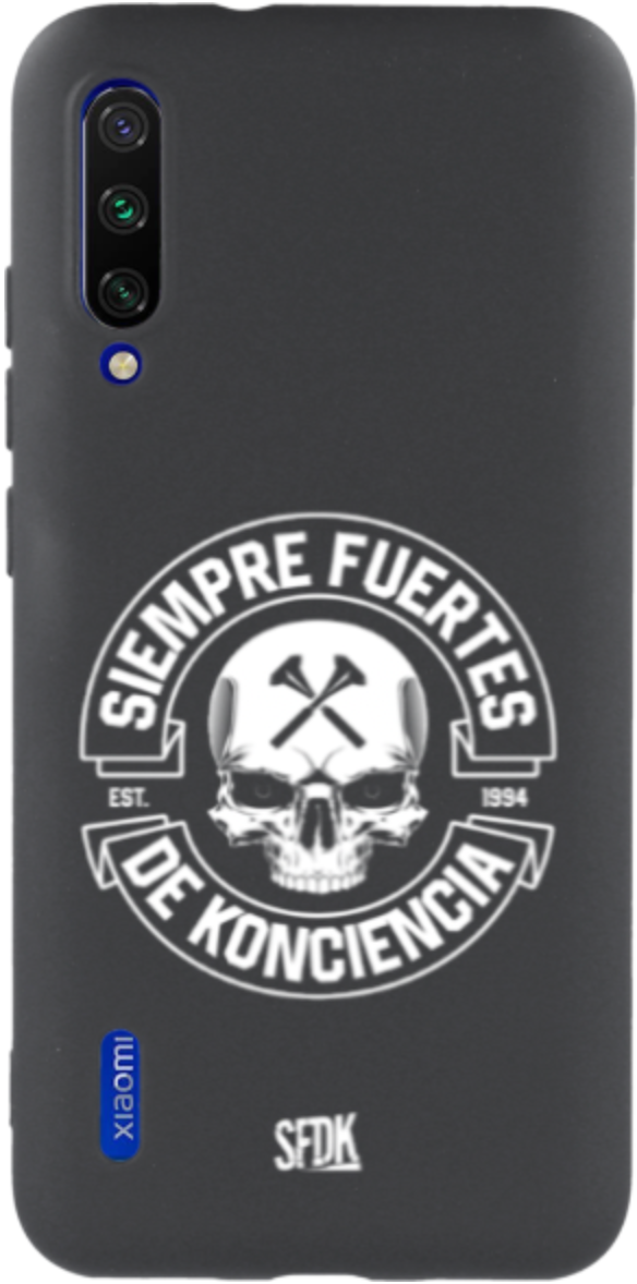 SFDK SKULL carcasa negra ultra suave XIAOMI