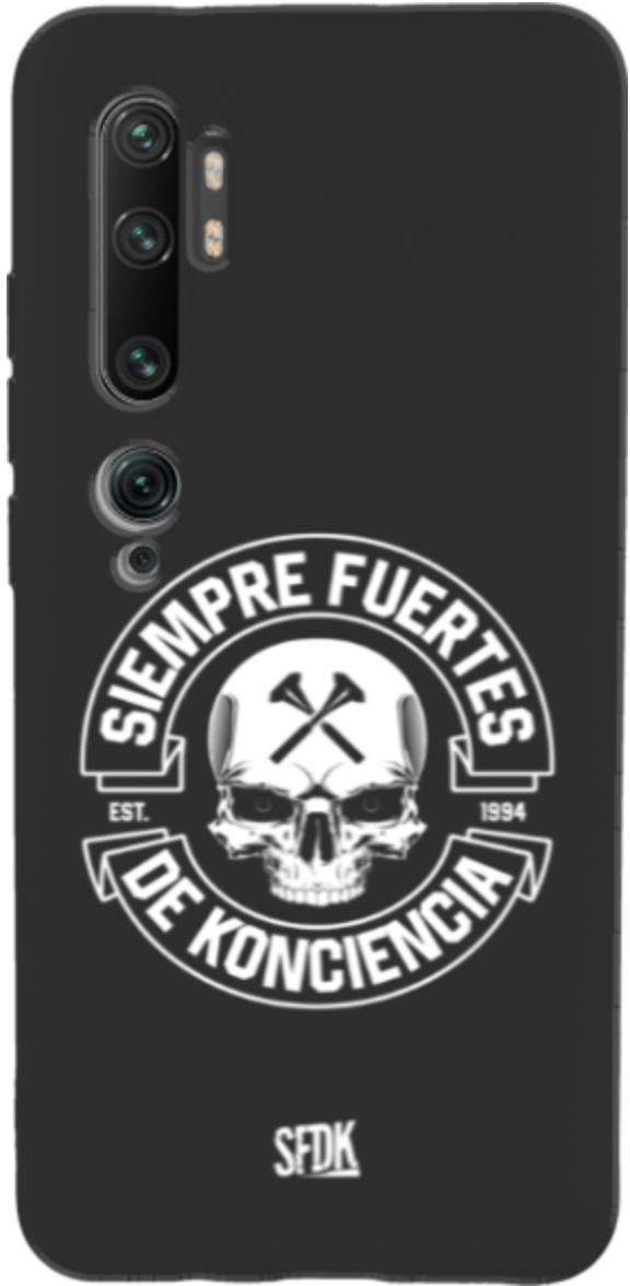 SFDK SKULL carcasa negra ultra suave XIAOMI