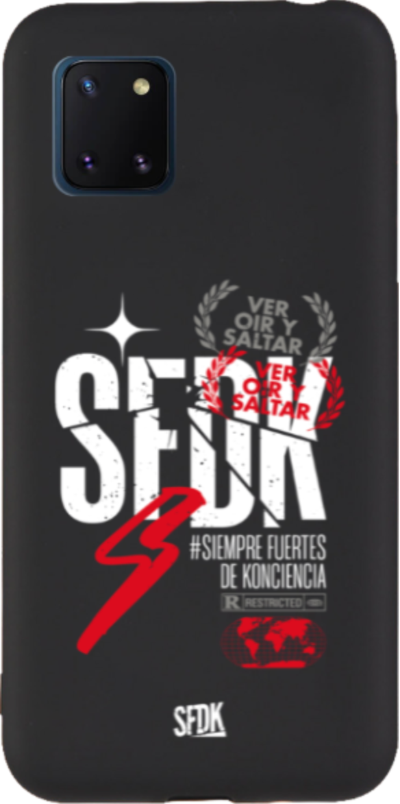 SFDK VOS carcasa negra ultra suave SAMSUNG