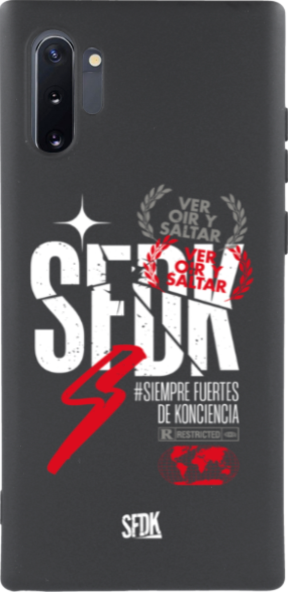 SFDK VOS carcasa negra ultra suave SAMSUNG