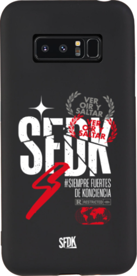 SFDK VOS carcasa negra ultra suave SAMSUNG