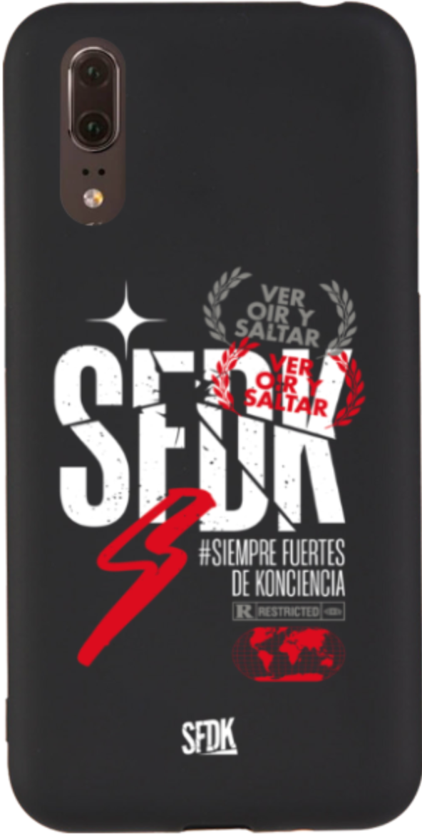 SFDK VOS carcasa negra ultra suave HUAWEI