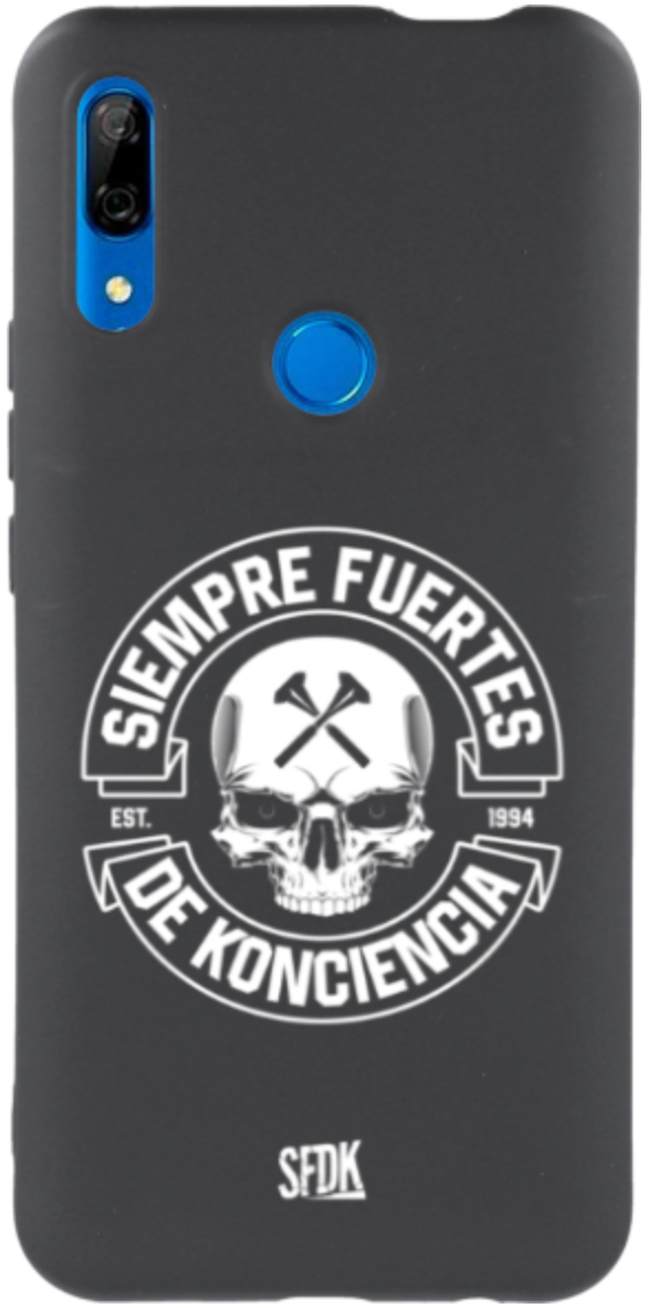 SFDK SKULL carcasa negra ultra suave HUAWEI