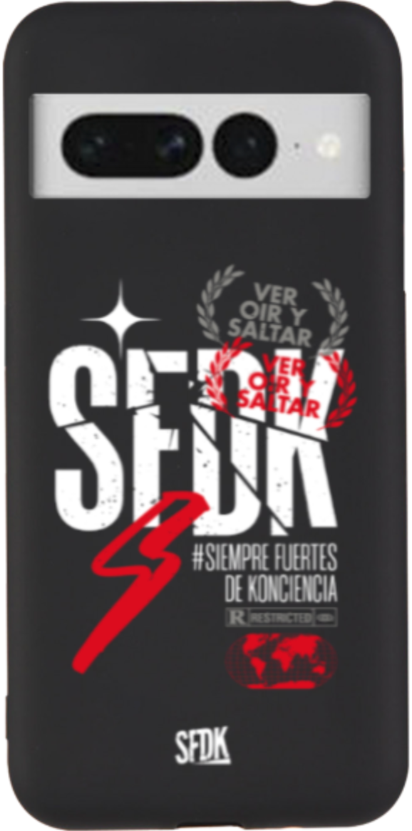 SFDK VOS carcasa negra ultra suave GOOGLE