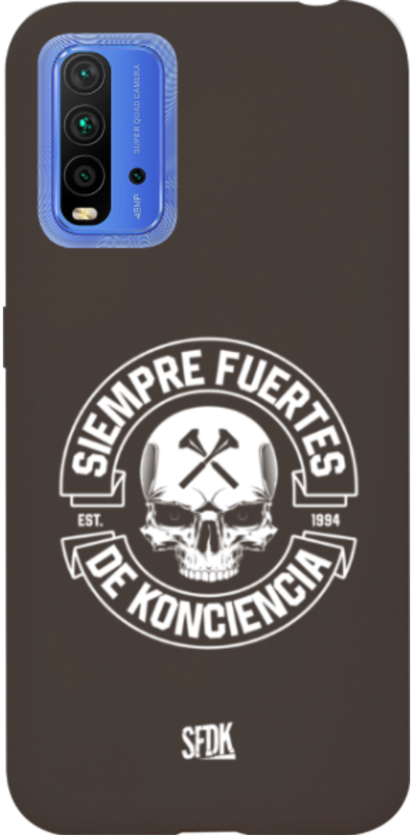 SFDK SKULL carcasa negra ultra suave XIAOMI