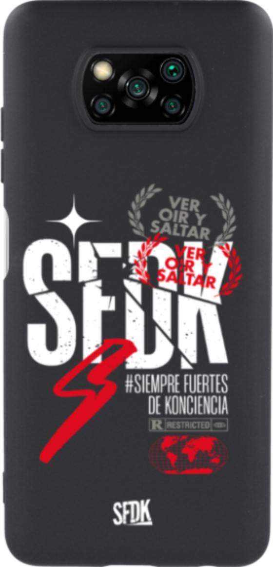 SFDK VOS carcasa negra ultra suave XIAOMI