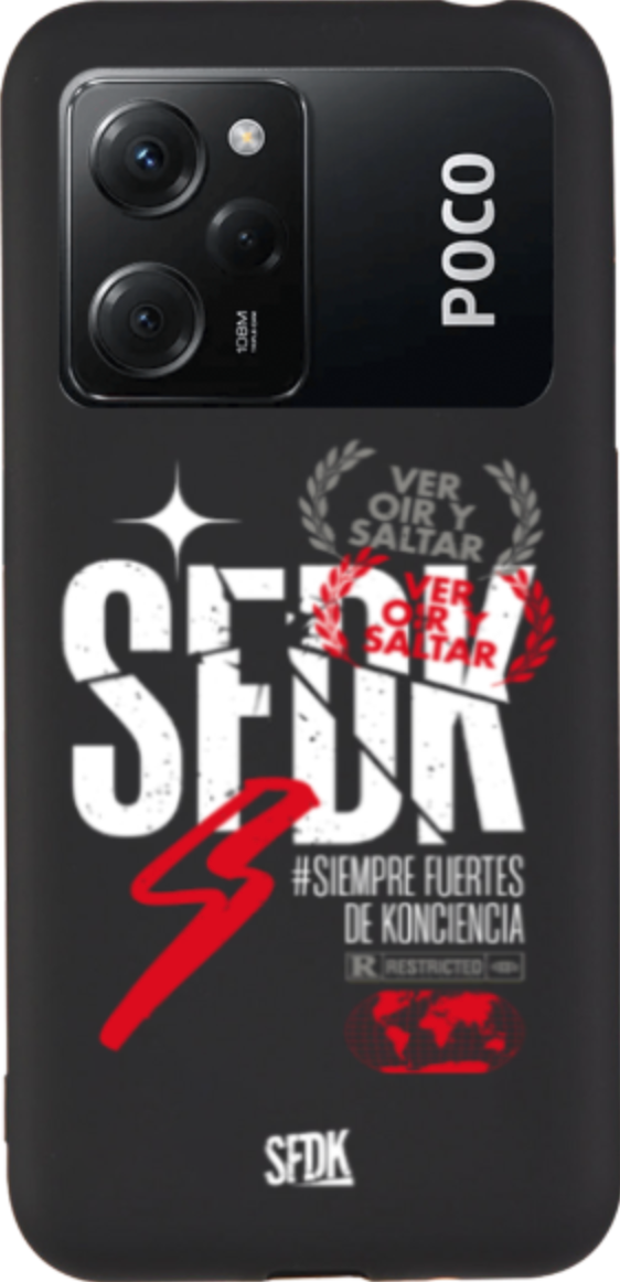 SFDK VOS carcasa negra ultra suave XIAOMI