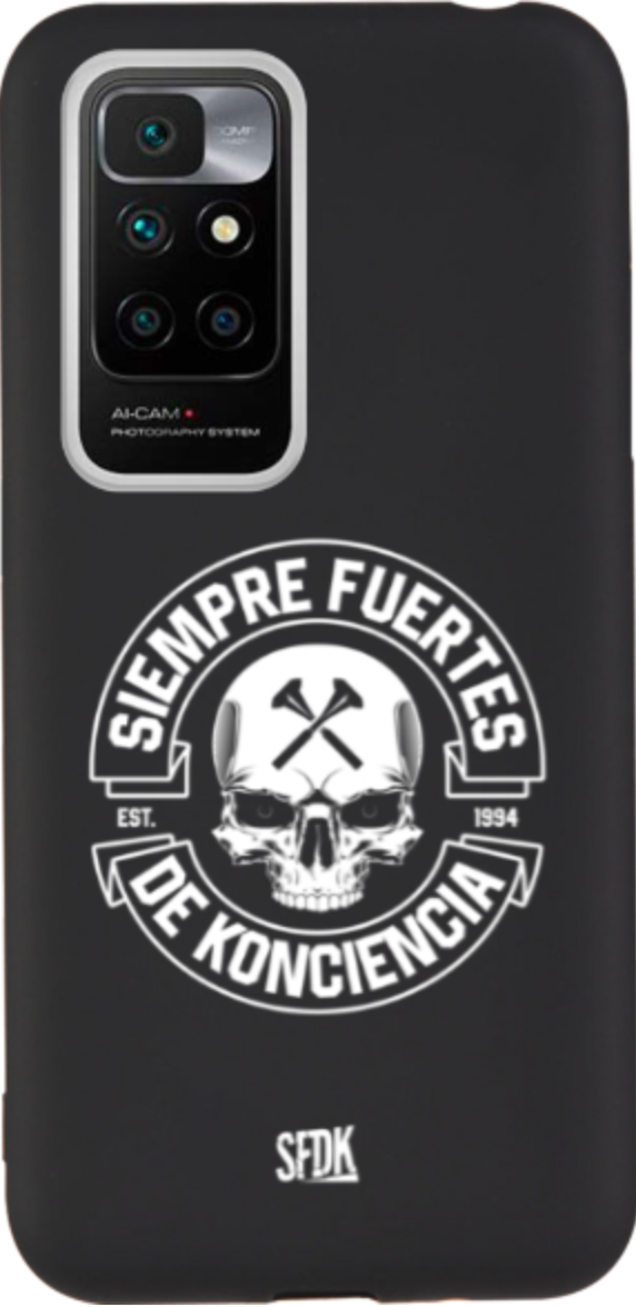 SFDK SKULL carcasa negra ultra suave XIAOMI