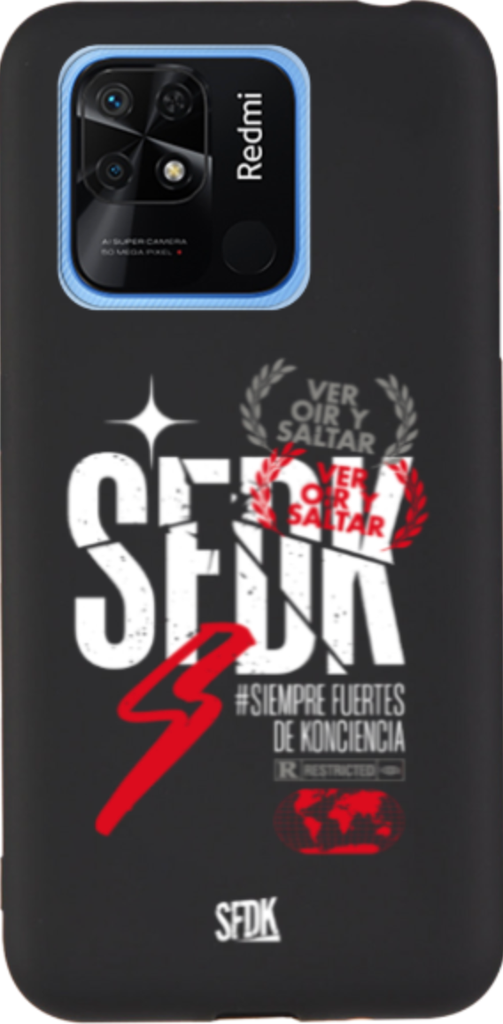 SFDK VOS carcasa negra ultra suave XIAOMI