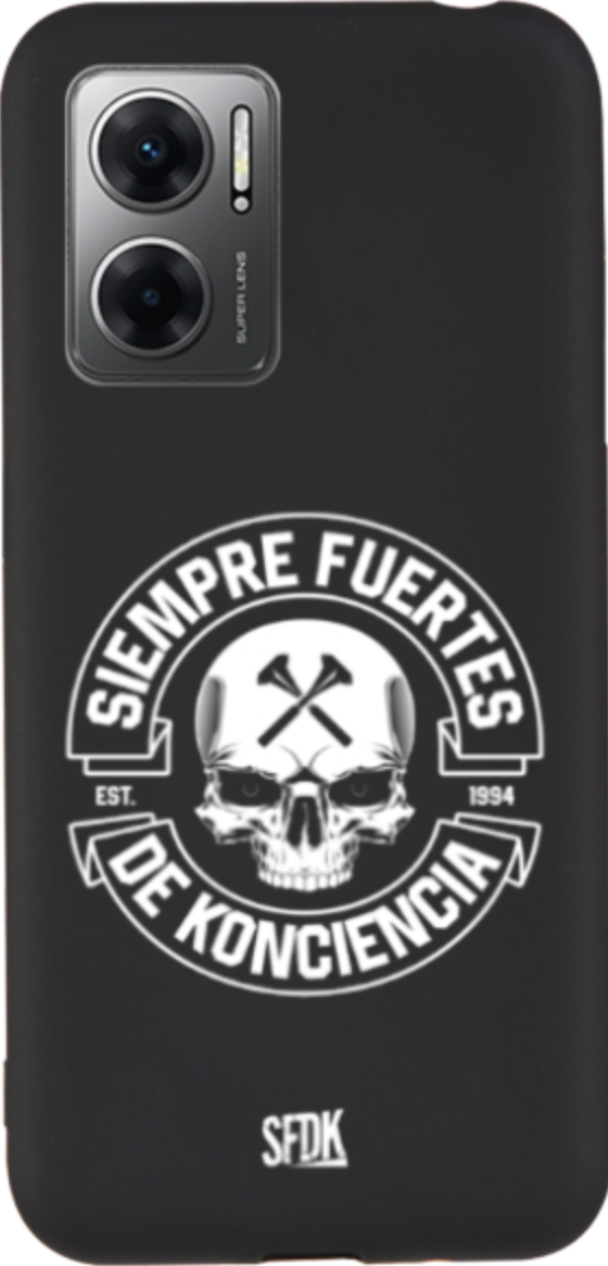 SFDK SKULL carcasa negra ultra suave XIAOMI