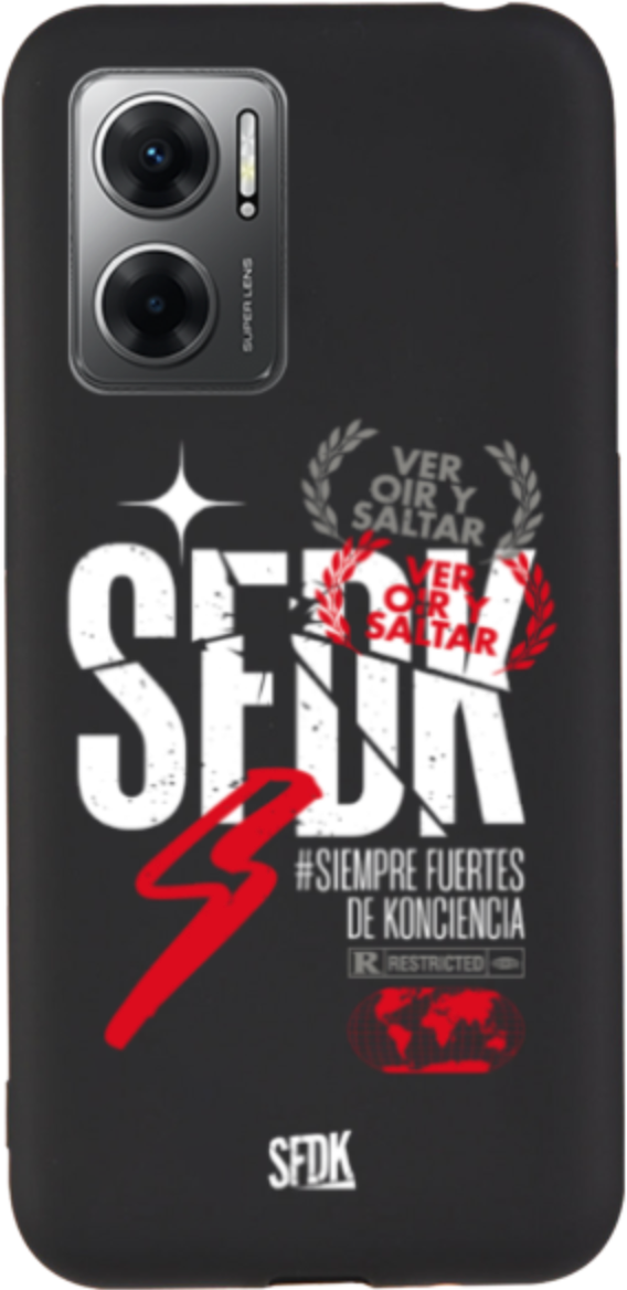 SFDK VOS carcasa negra ultra suave XIAOMI