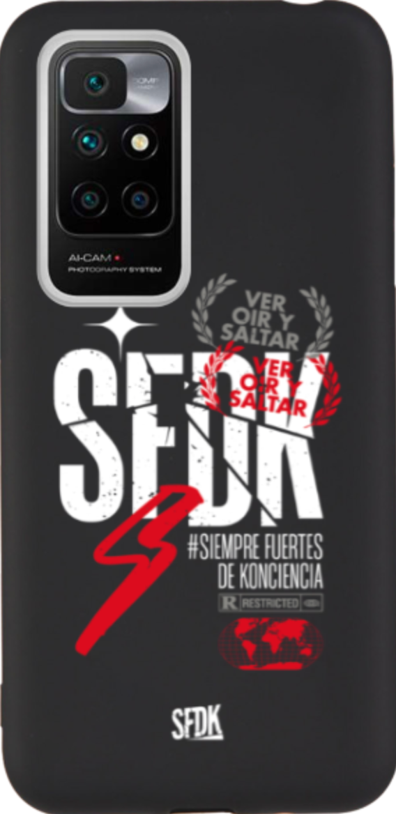 SFDK VOS carcasa negra ultra suave XIAOMI