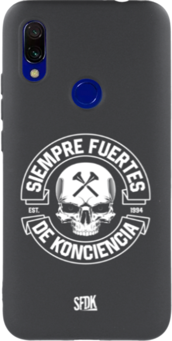 SFDK SKULL carcasa negra ultra suave XIAOMI