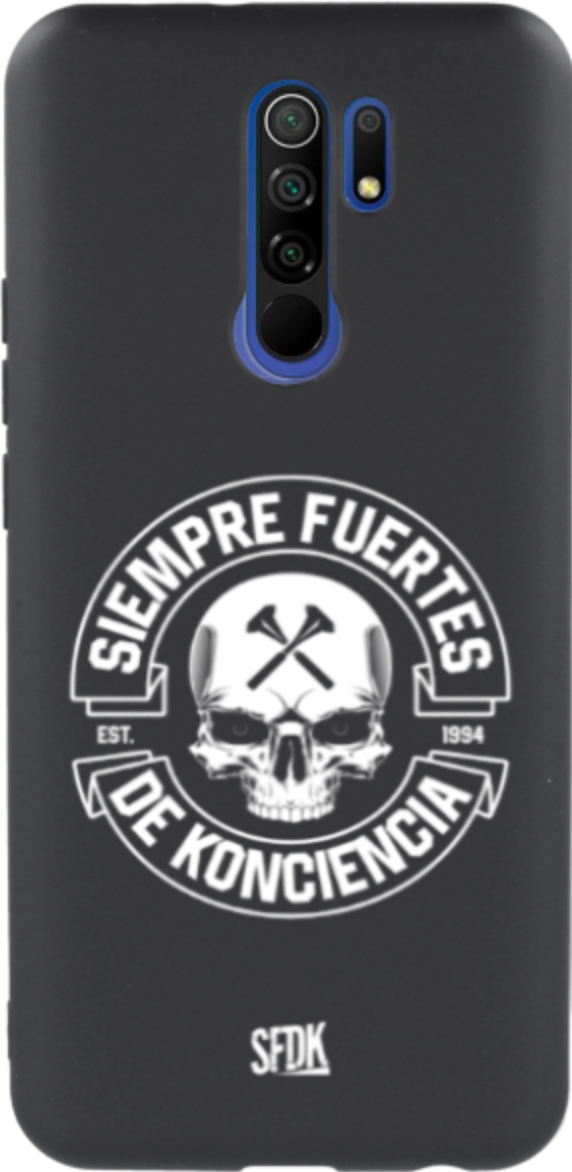 SFDK SKULL carcasa negra ultra suave XIAOMI