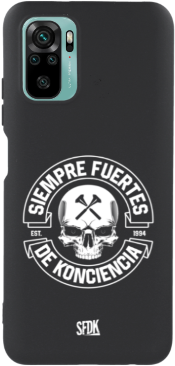 SFDK SKULL carcasa negra ultra suave XIAOMI