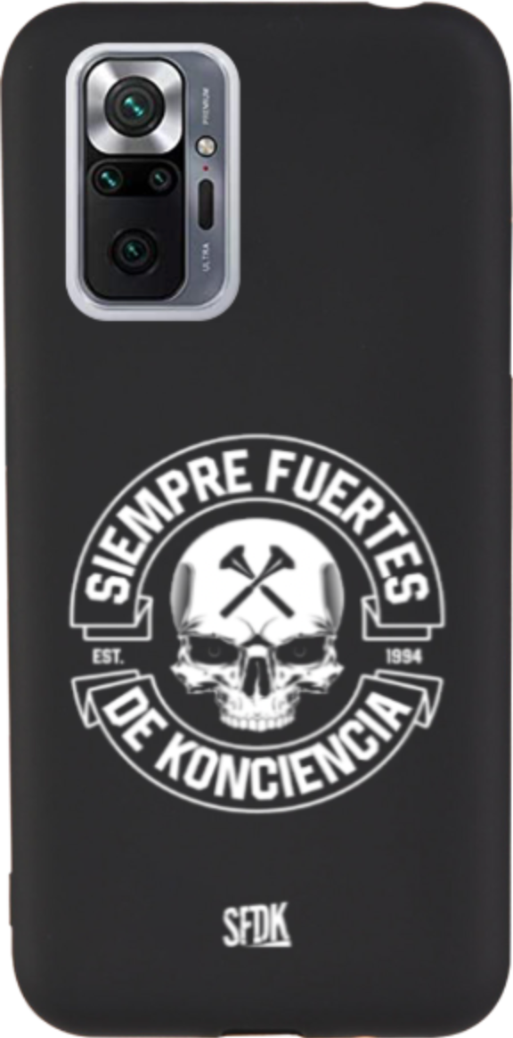 SFDK SKULL carcasa negra ultra suave XIAOMI