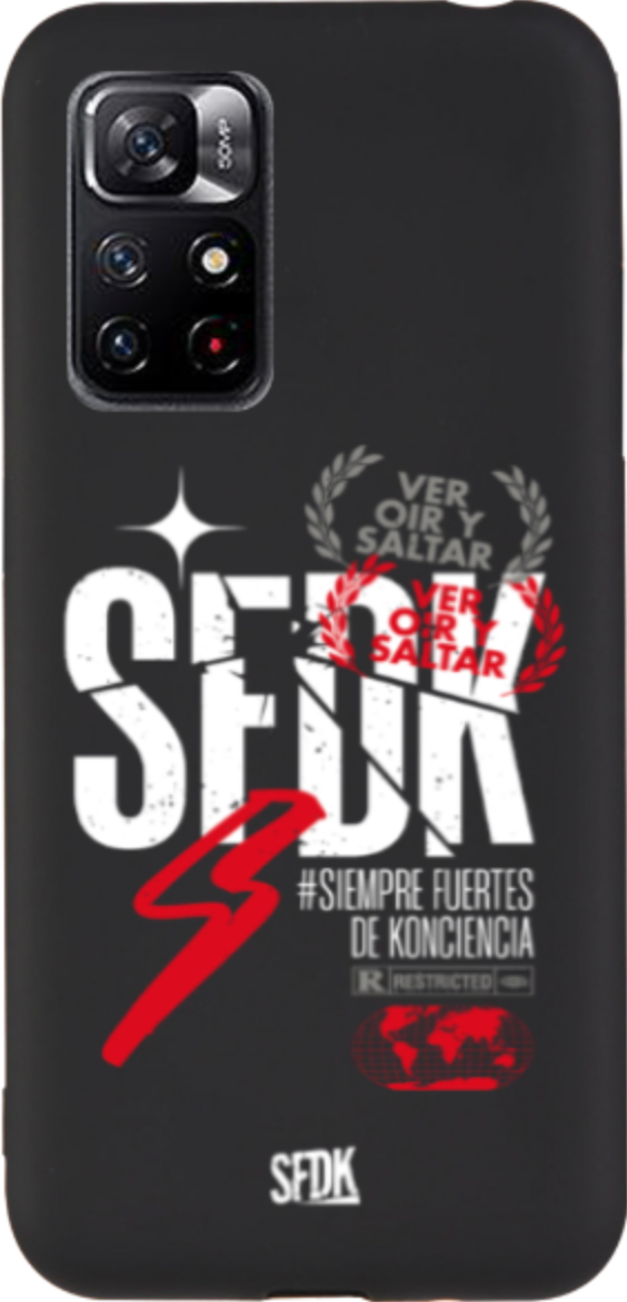 SFDK VOS carcasa negra ultra suave XIAOMI
