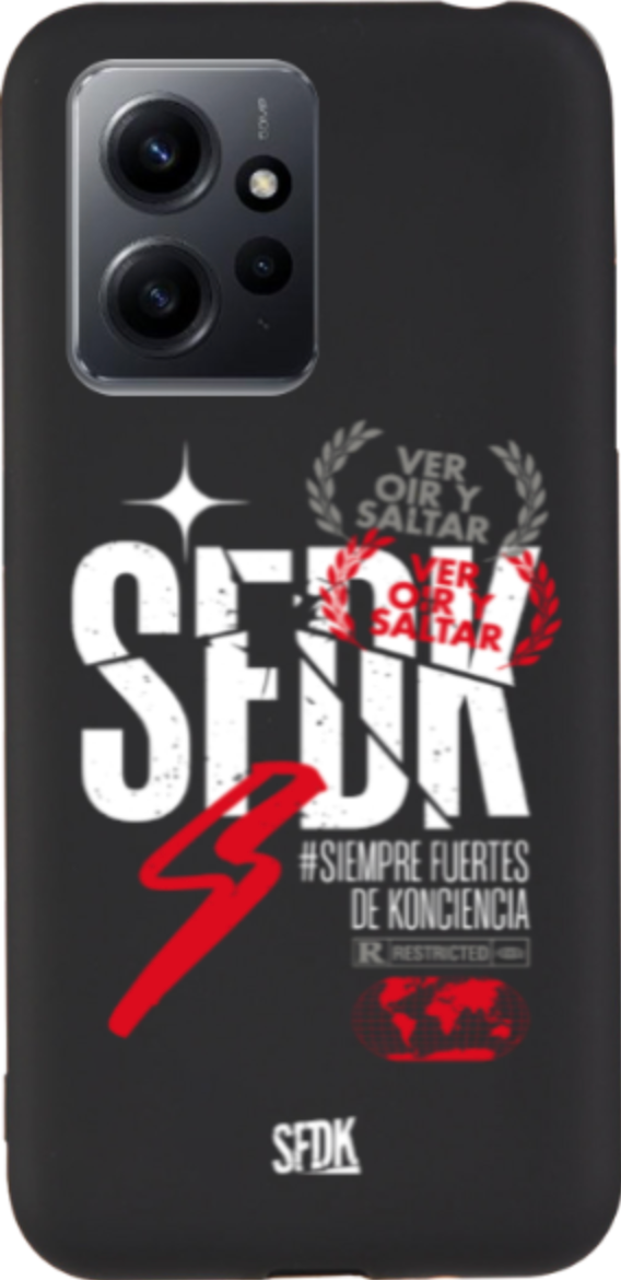 SFDK VOS carcasa negra ultra suave XIAOMI