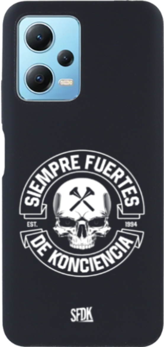 SFDK SKULL carcasa negra ultra suave XIAOMI
