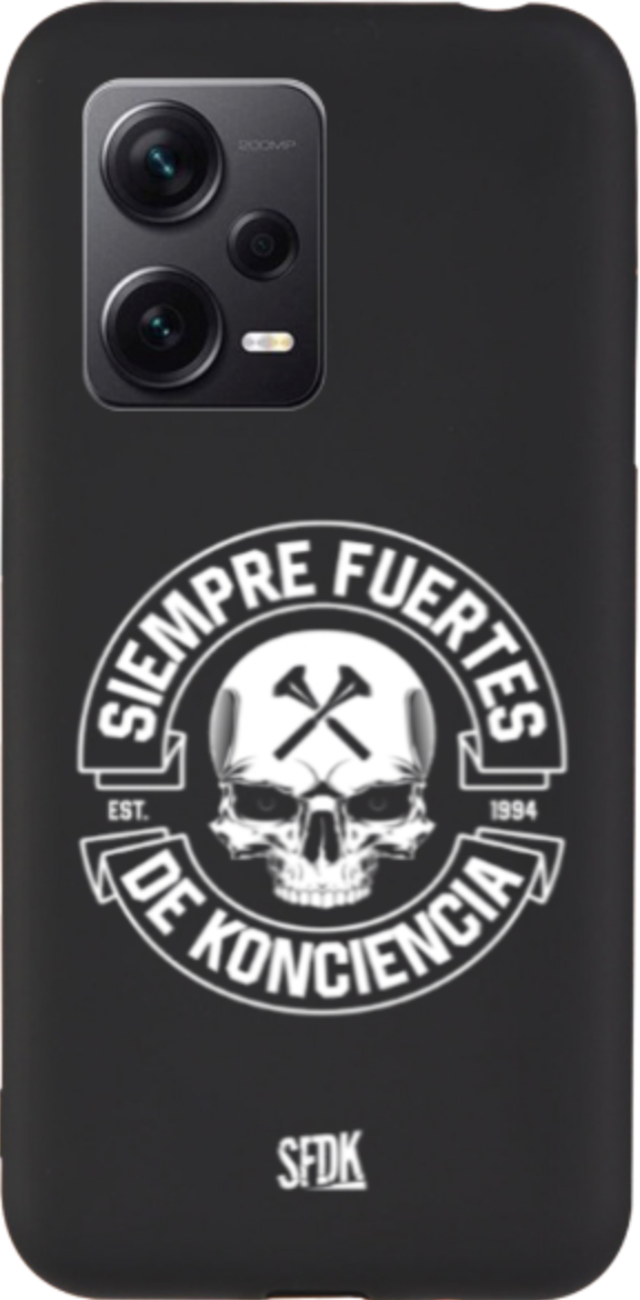 SFDK SKULL carcasa negra ultra suave XIAOMI