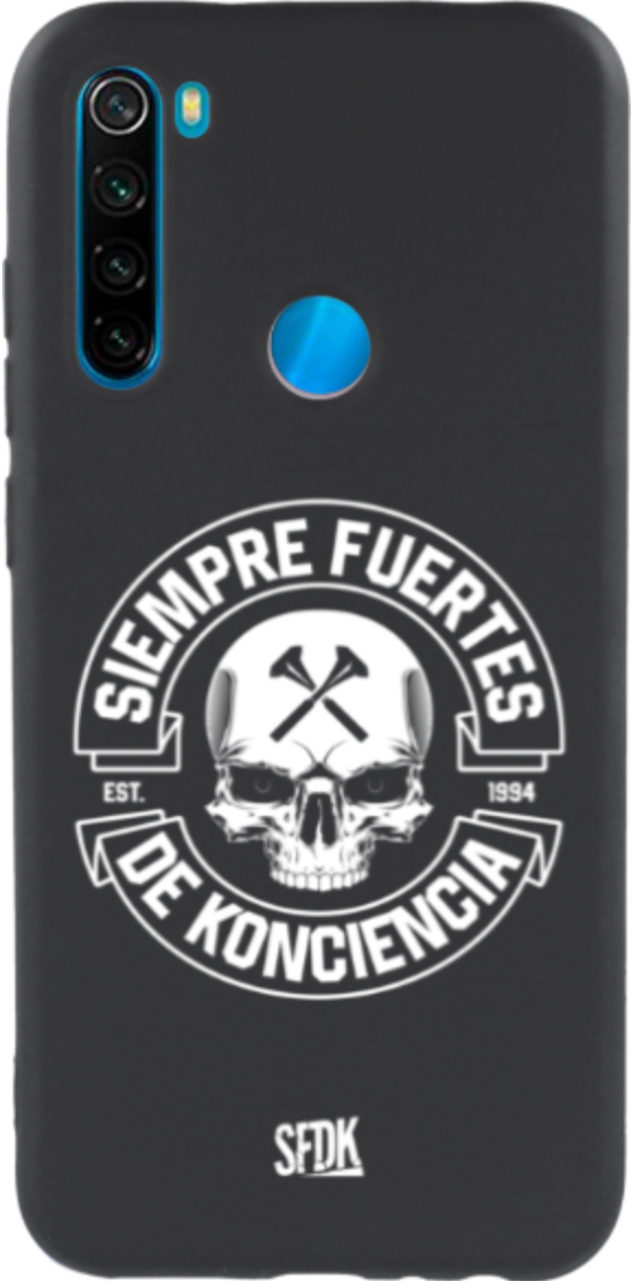 SFDK SKULL carcasa negra ultra suave XIAOMI