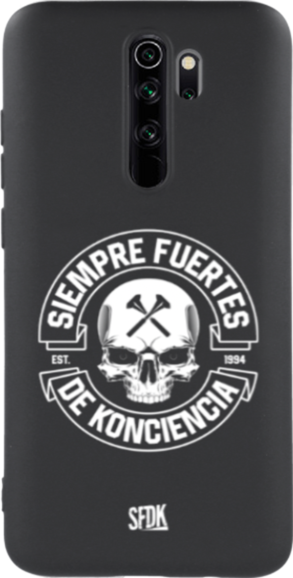 SFDK SKULL carcasa negra ultra suave XIAOMI