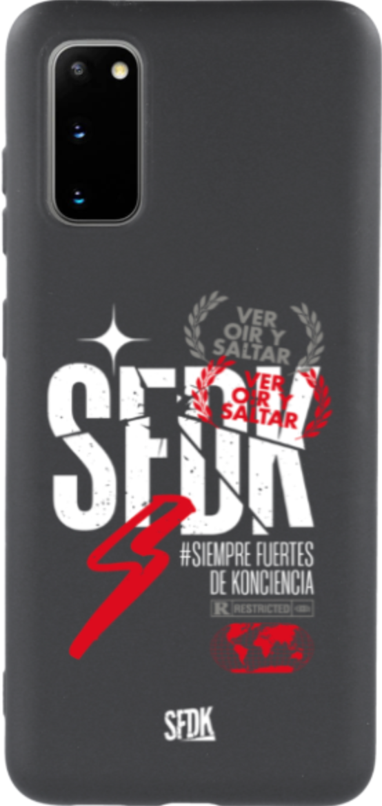 SFDK VOS carcasa negra ultra suave SAMSUNG