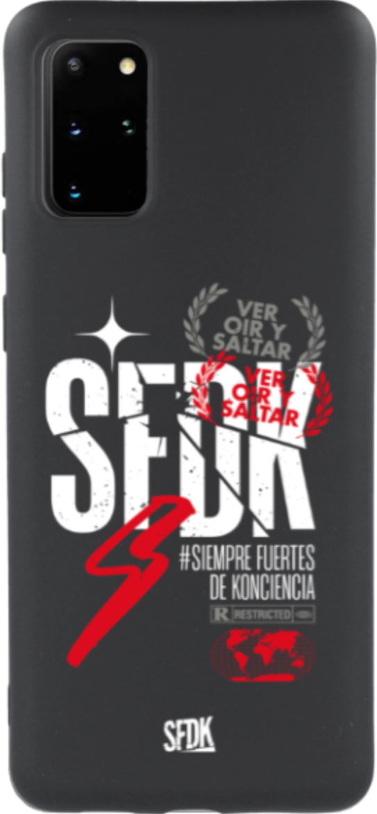 SFDK VOS carcasa negra ultra suave SAMSUNG