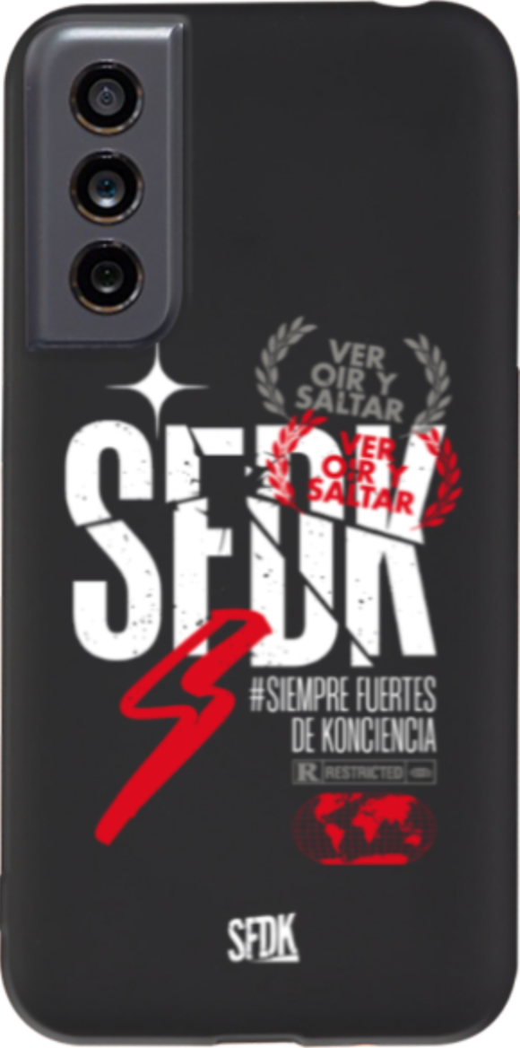 SFDK VOS carcasa negra ultra suave SAMSUNG