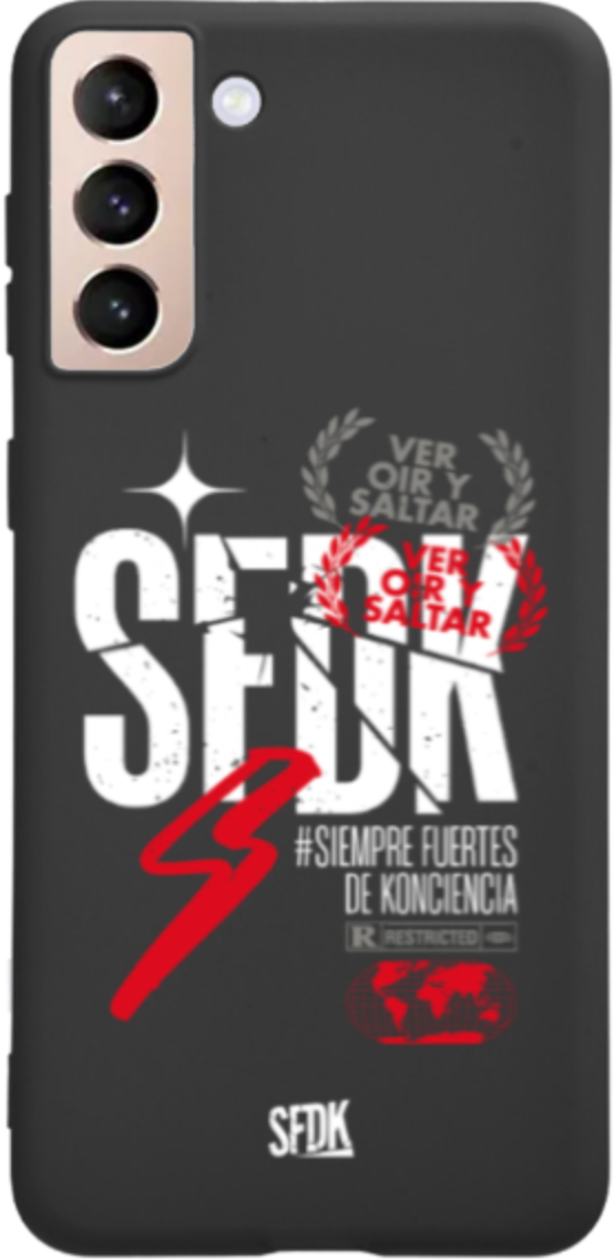 SFDK VOS carcasa negra ultra suave SAMSUNG
