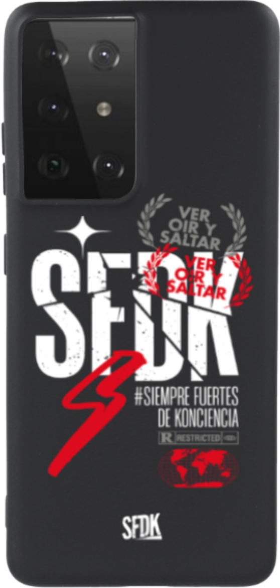 SFDK VOS carcasa negra ultra suave SAMSUNG