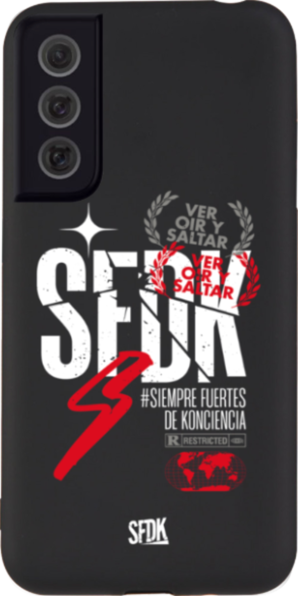 SFDK VOS carcasa negra ultra suave SAMSUNG