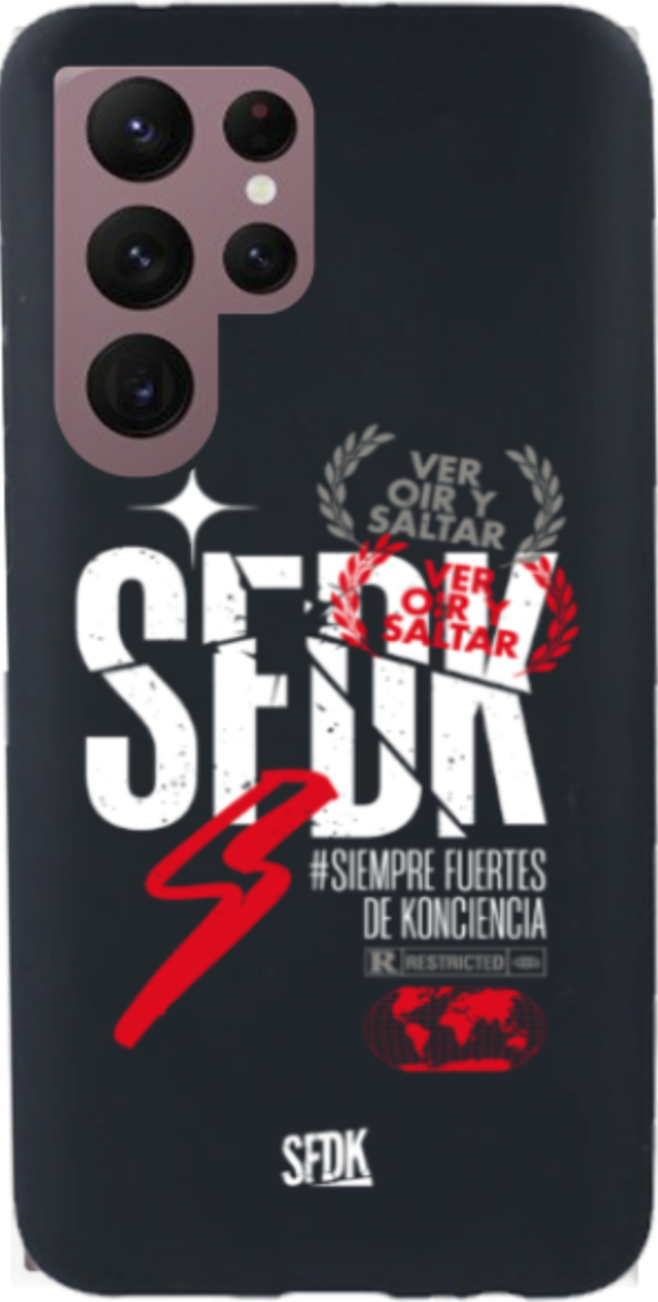 SFDK VOS carcasa negra ultra suave SAMSUNG
