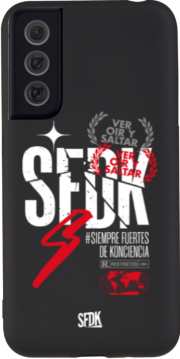 SFDK VOS carcasa negra ultra suave SAMSUNG