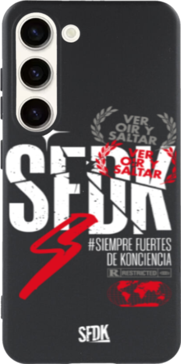 SFDK VOS carcasa negra ultra suave SAMSUNG