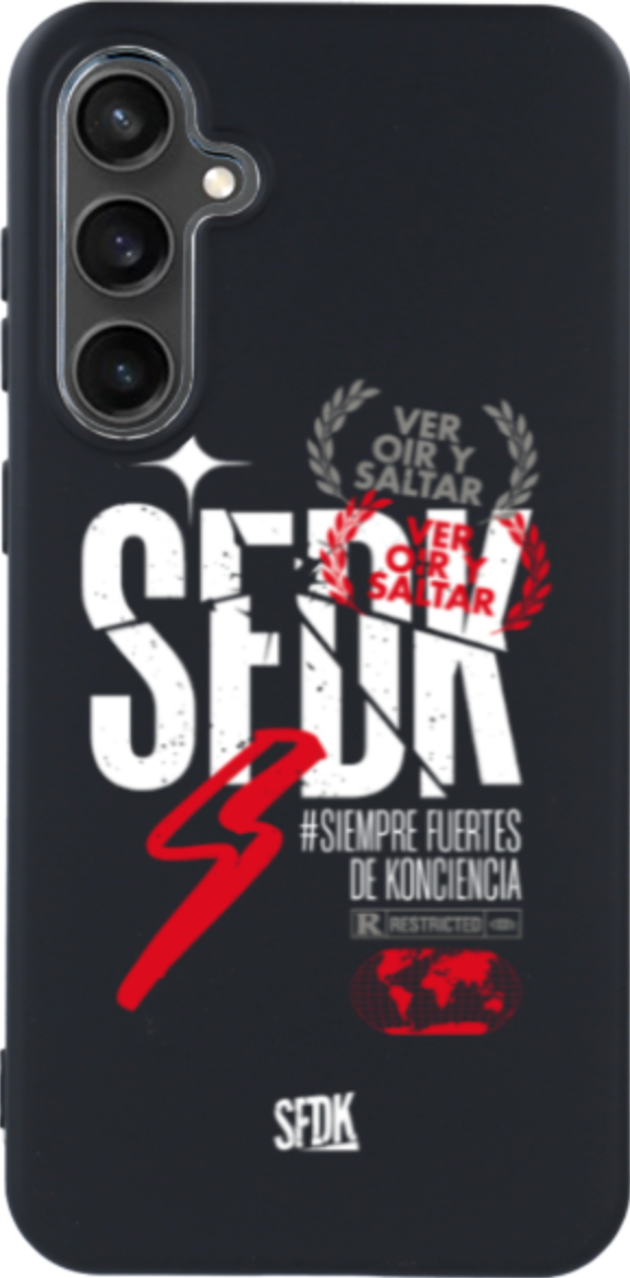 SFDK VOS carcasa negra ultra suave SAMSUNG