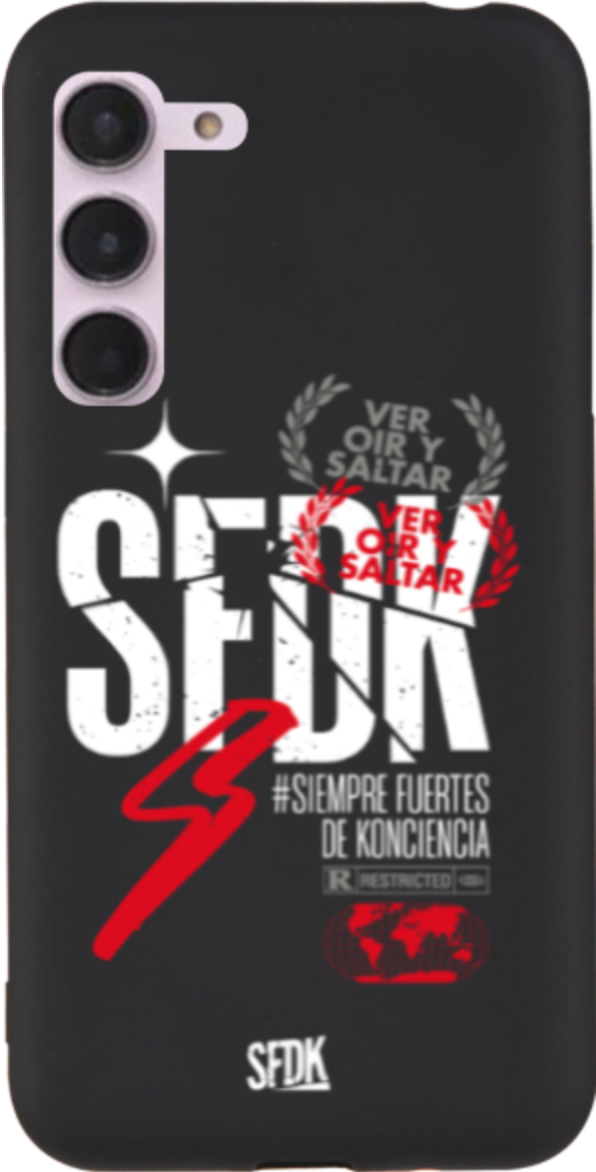SFDK VOS carcasa negra ultra suave SAMSUNG