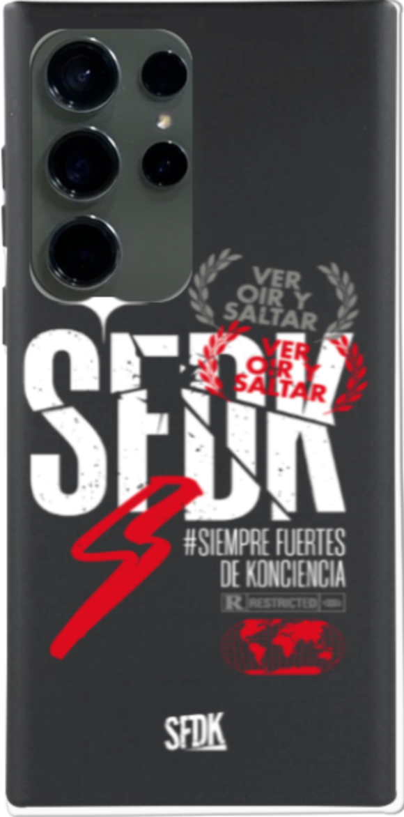 SFDK VOS carcasa negra ultra suave SAMSUNG