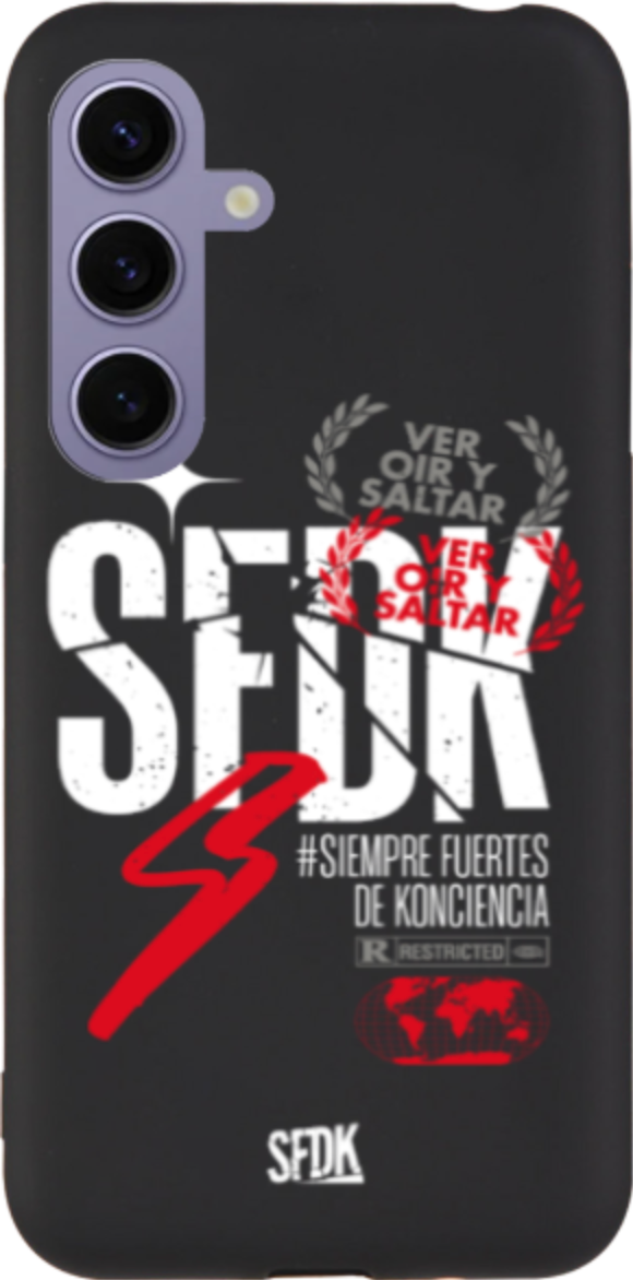 SFDK VOS carcasa negra ultra suave SAMSUNG