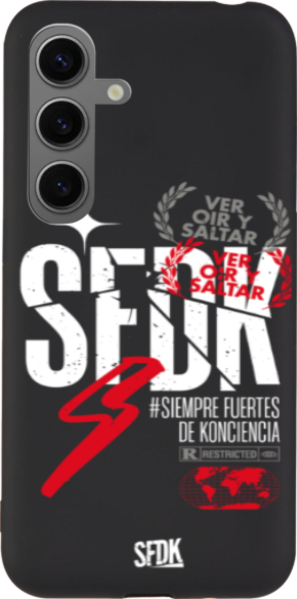SFDK VOS carcasa negra ultra suave SAMSUNG
