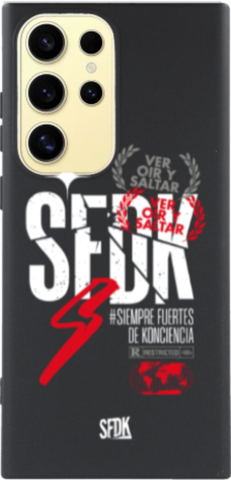SFDK VOS carcasa negra ultra suave SAMSUNG
