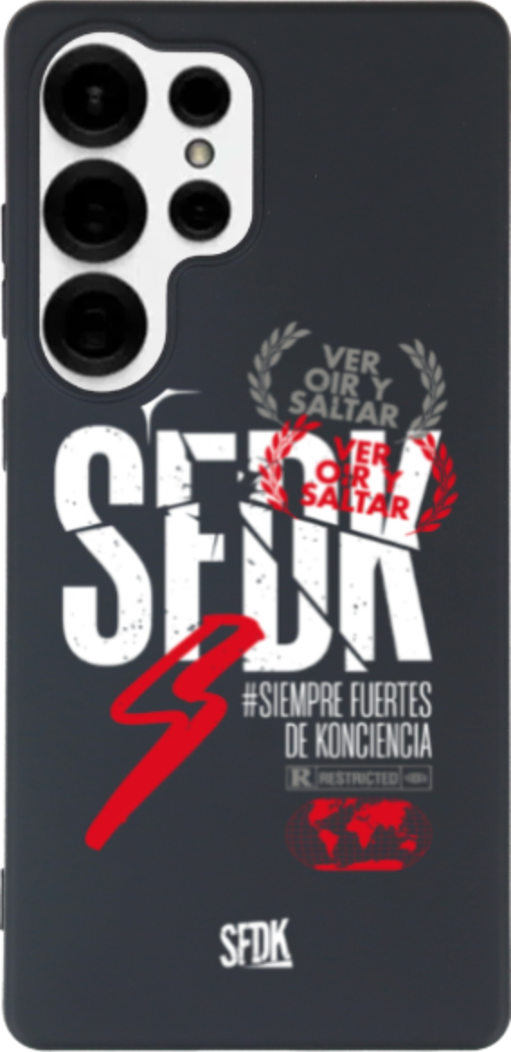 SFDK VOS carcasa negra ultra suave SAMSUNG