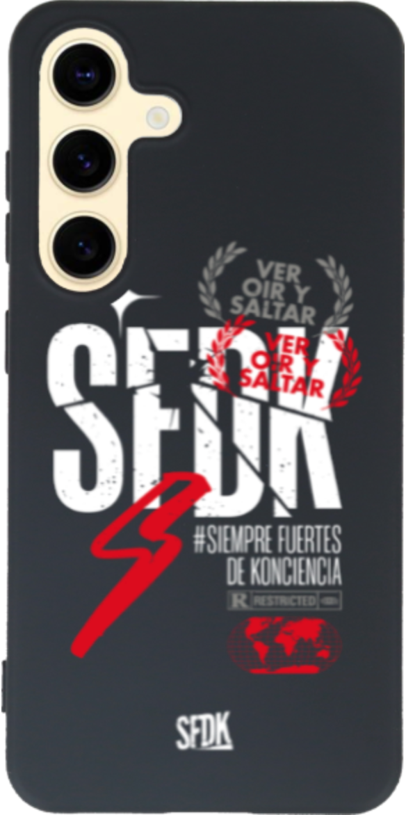 SFDK VOS carcasa negra ultra suave SAMSUNG