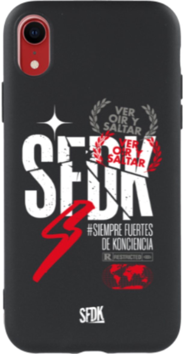 SFDK VOS carcasa negra ultra suave APPLE