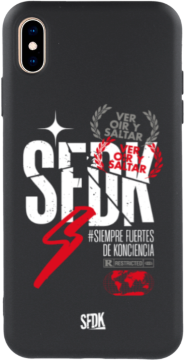 SFDK VOS carcasa negra ultra suave APPLE